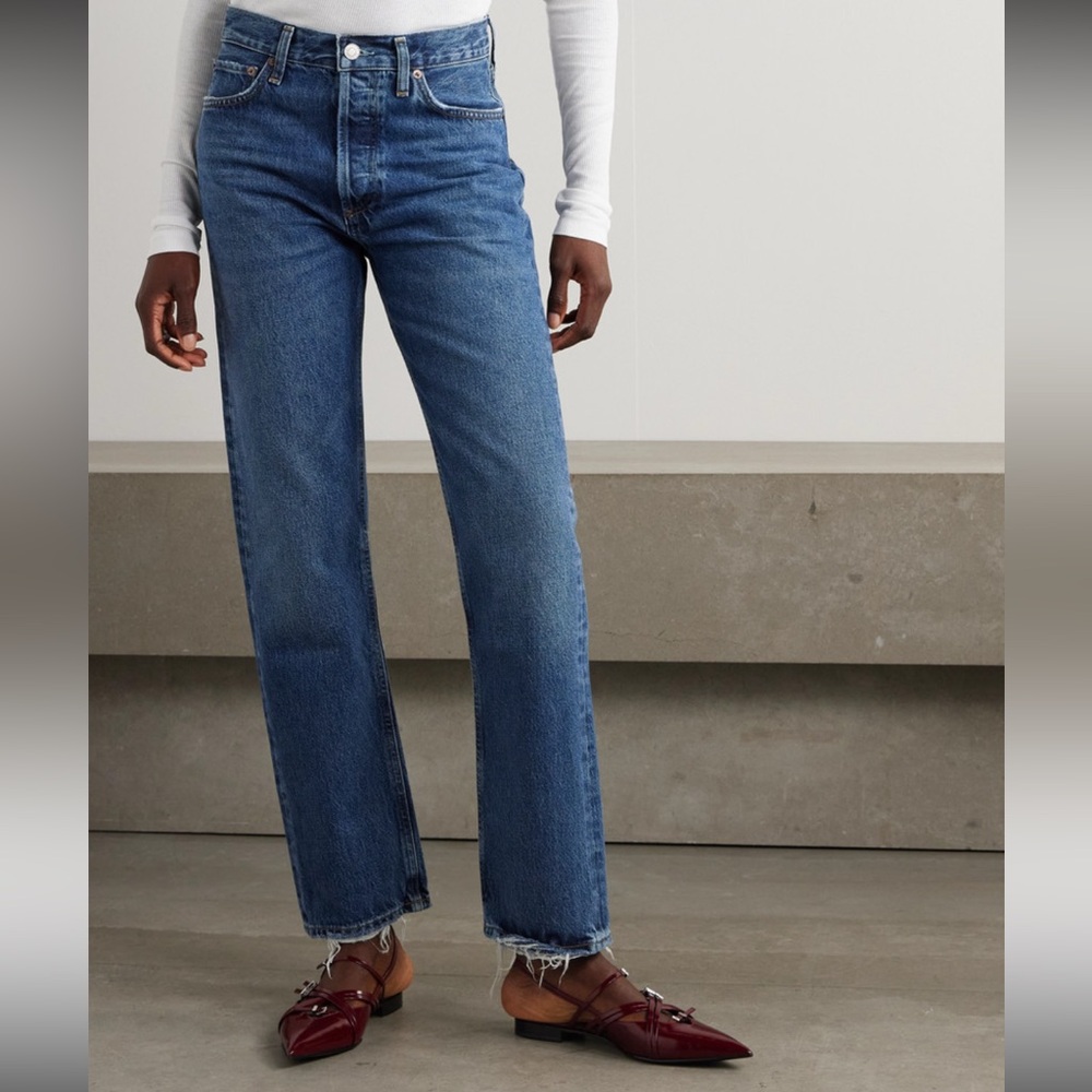 AGOLDE 90s pinch waist kick flare jeans